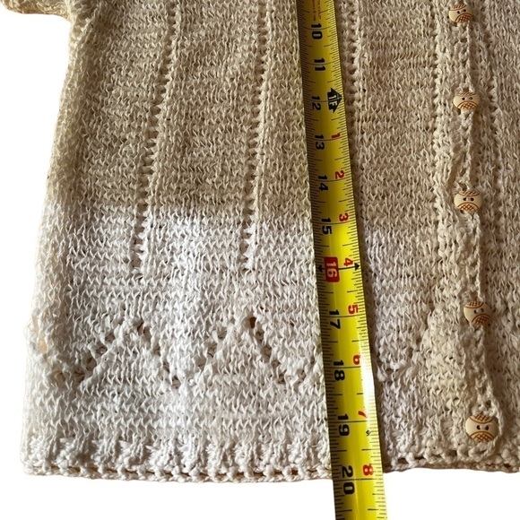 SIGRID Olsen Knitted Short Sleeve Sweater EUC - Picture 7 of 7